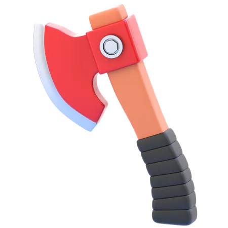 Fire Axe  3D Icon