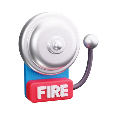消防ベル  3D Icon