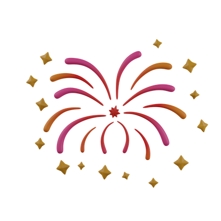 Fire Crackers  3D Icon