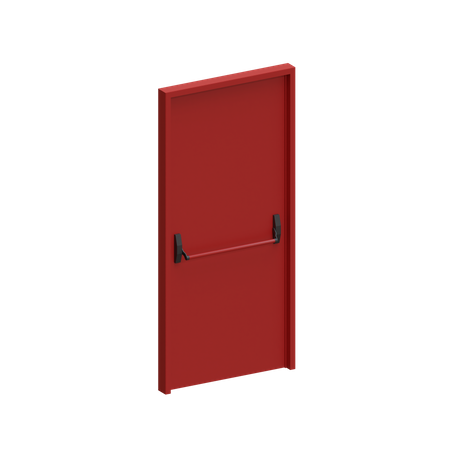 Fire Door  3D Icon