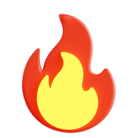 Fire Emoji  3D Icon