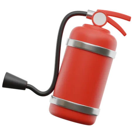 Fire Extinguisher 3D Icon