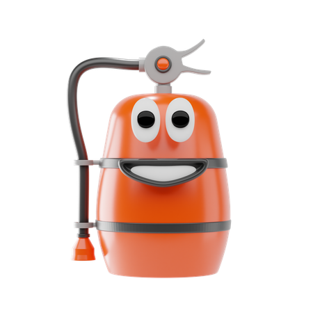 Fire Extinguisher  3D Icon