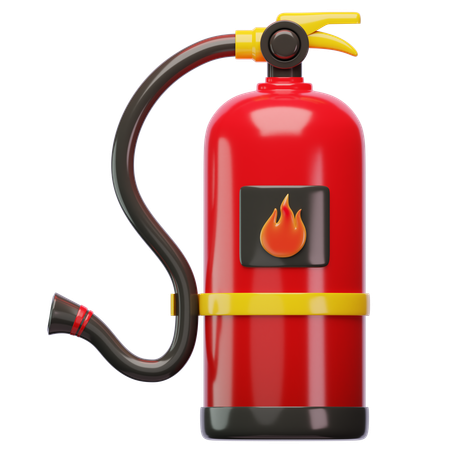 Fire Extinguisher  3D Icon