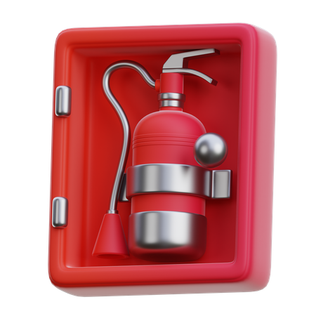 Fire Extinguisher  3D Icon