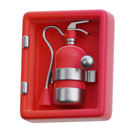 Fire Extinguisher  3D Icon