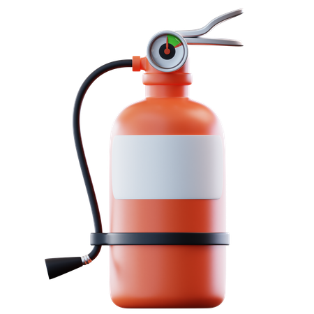 Fire Extinguisher  3D Icon