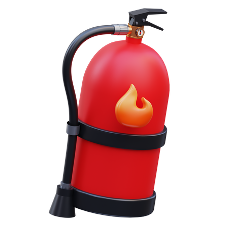 Fire Extinguisher  3D Icon