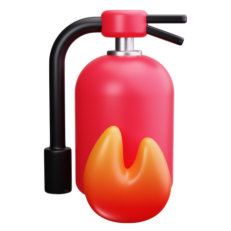 Fire Extinguisher  3D Icon