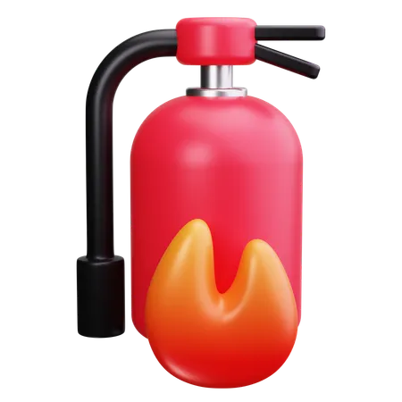 Fire Extinguisher  3D Icon