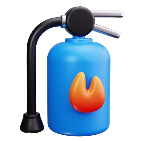 Fire Extinguisher  3D Icon