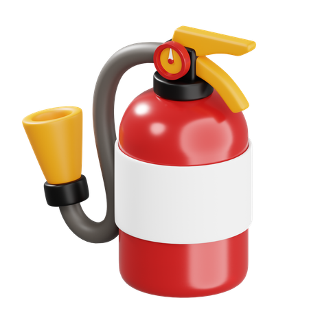 Fire Extinguisher  3D Icon