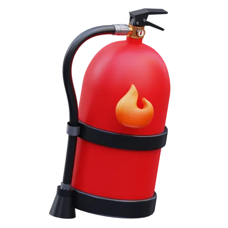 Fire Extinguisher 3D Icon