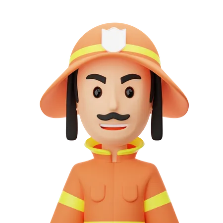 Fire Fighter  3D Icon