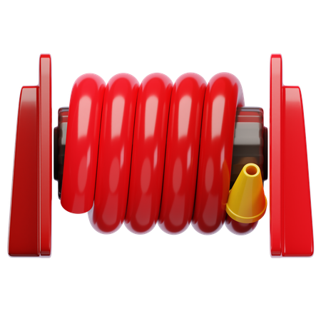 Fire Hose  3D Icon