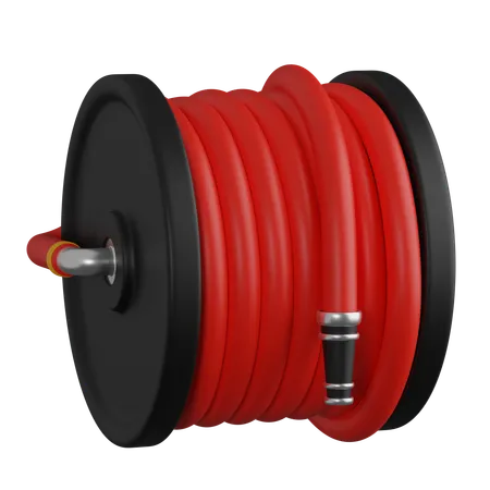 Fire hose  3D Icon