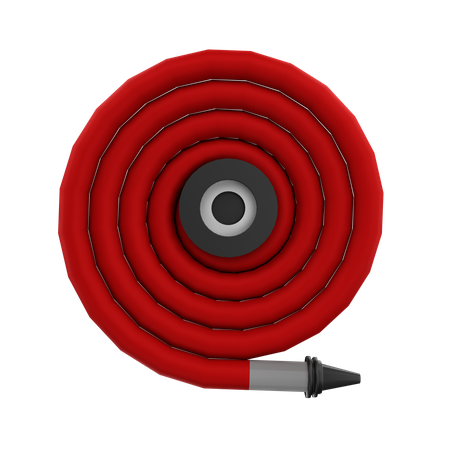 Fire Hose  3D Icon