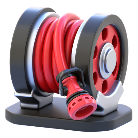 Fire Hose  3D Icon