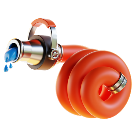 Fire hose  3D Icon