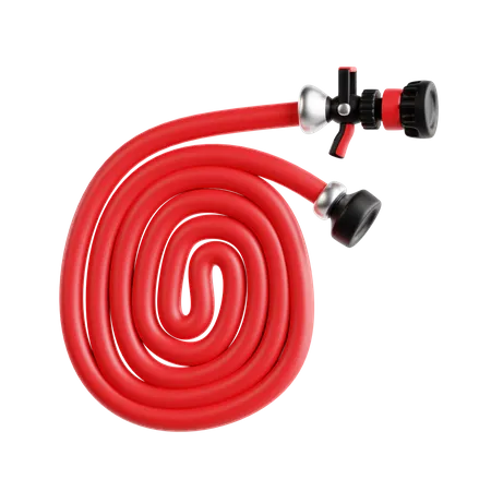 Fire Hose  3D Icon