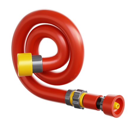 Fire Hose  3D Icon