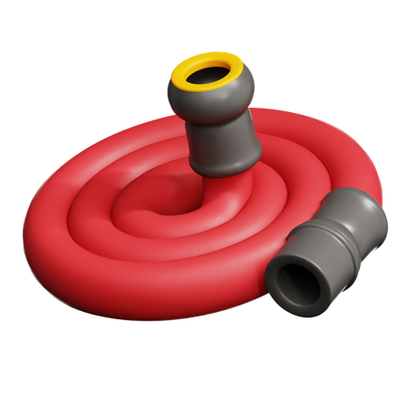 Fire Hose  3D Icon
