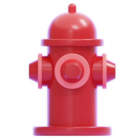 소화전  3D Icon