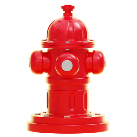 소화전  3D Icon