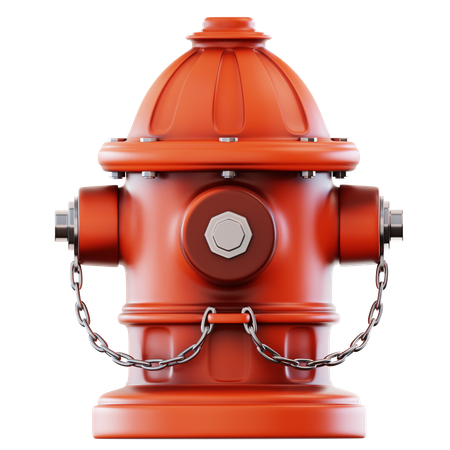 소화전  3D Icon