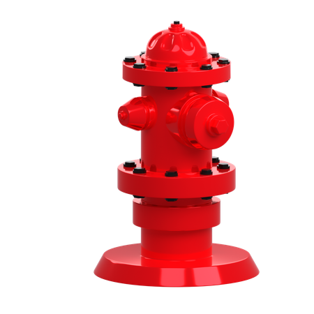 소화전  3D Icon