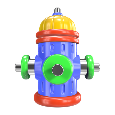 Fire Hydrant  3D Icon