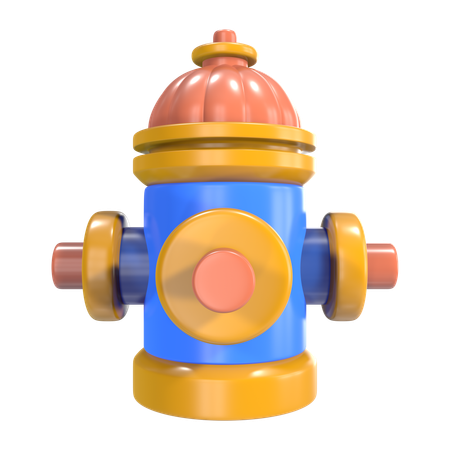 Fire Hydrant  3D Icon