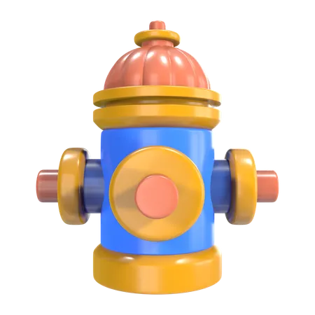 Fire Hydrant  3D Icon