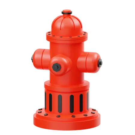 Fire Hydrant  3D Icon