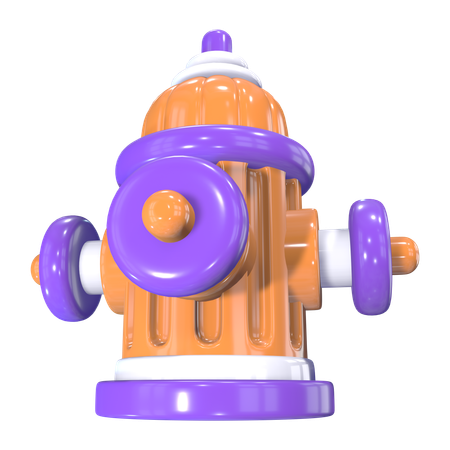 Fire Hydrant  3D Icon