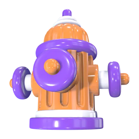 Fire Hydrant  3D Icon