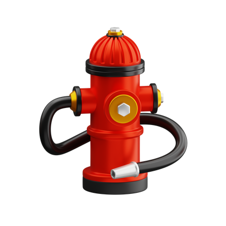 Fire Hydrant  3D Icon
