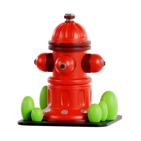 Fire Hydrant  3D Icon