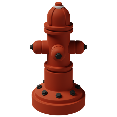 Fire Hydrant  3D Icon