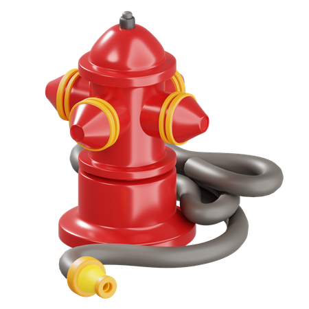 Fire Hydrant  3D Icon