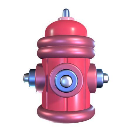 Fire Hydrant  3D Icon