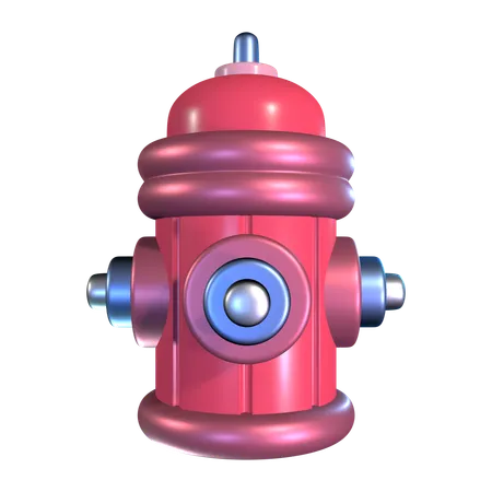 Fire Hydrant  3D Icon