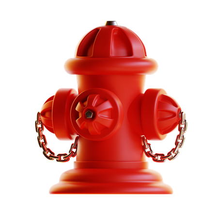 Fire hydrant  3D Icon