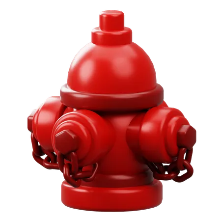 Fire Hydrant  3D Icon