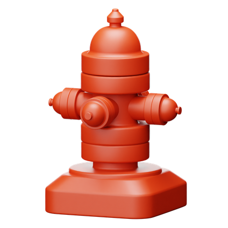 Fire Hydrant  3D Icon