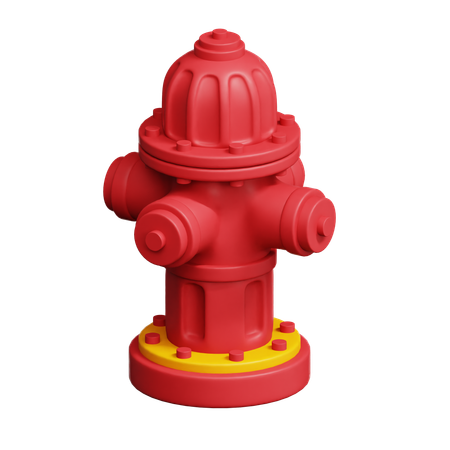 Fire Hydrant  3D Icon