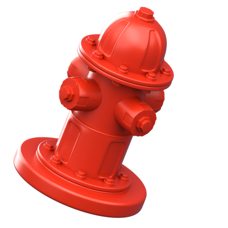 Fire Hydrant  3D Icon