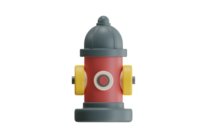 Fire Hydrant  3D Icon