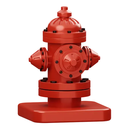 Fire Hydrant  3D Illustration