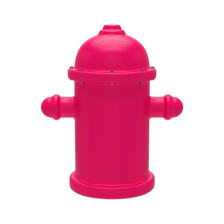 Fire Hydrant 3D Illustration